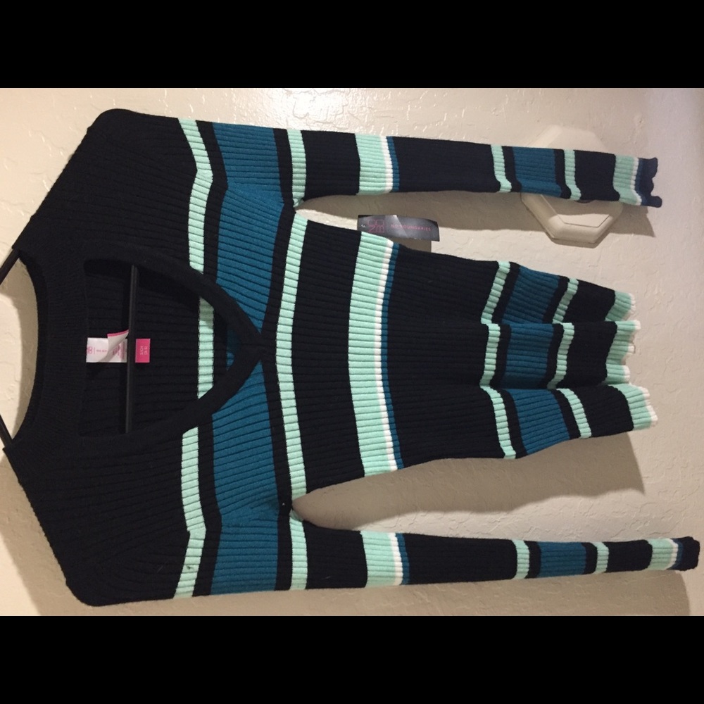 Striped long sleeve shirt